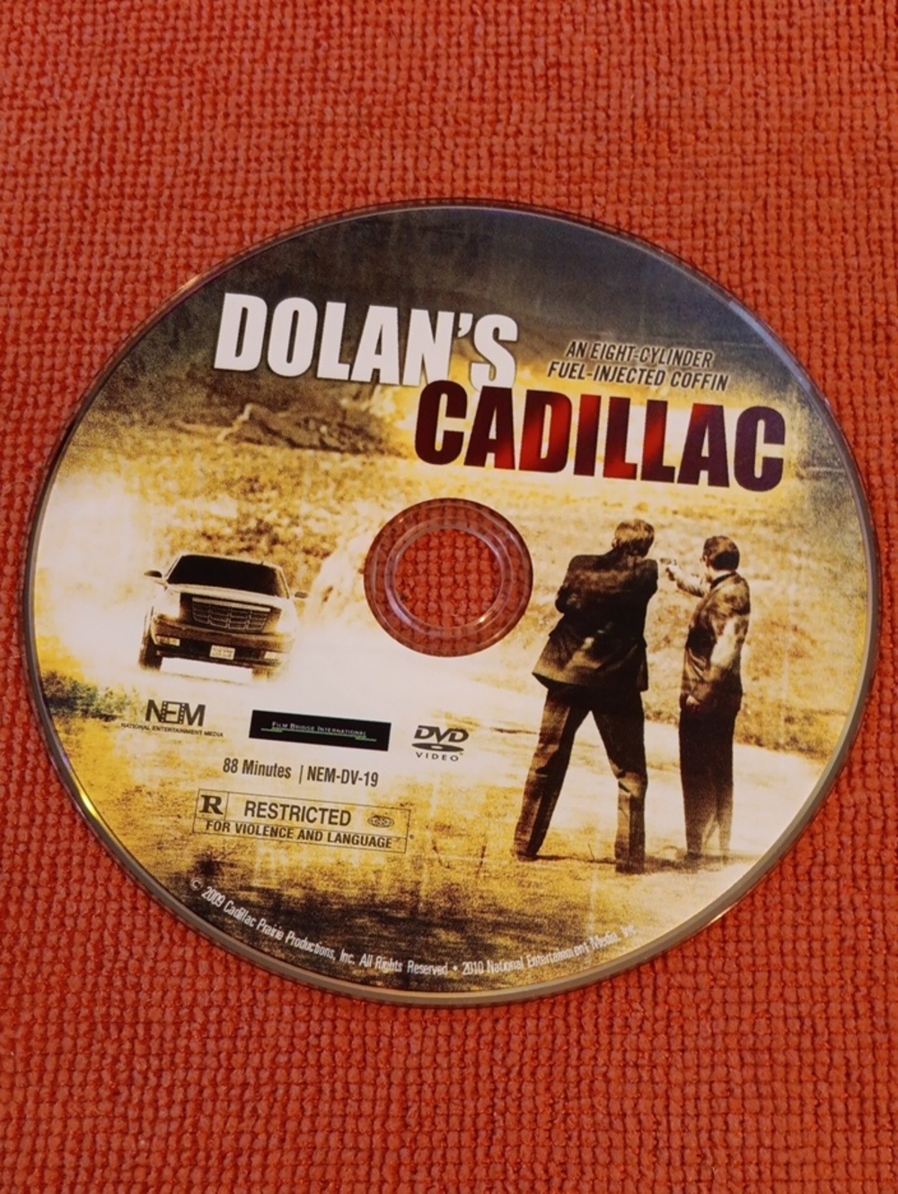 2/$8 Dolan's Cadillac (DVD) *NO CASE*